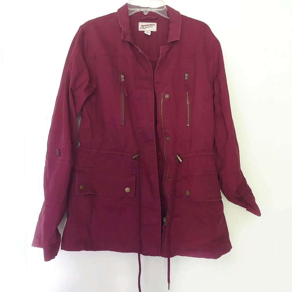 Arizona Jean Company Maroon Jacket Size Large